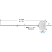 Picture of Grip-Loc Security Seals, (8") STOCK