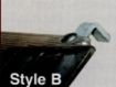 Alum truck ramp with Hook end 