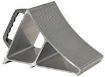 Aluminum Wheel Chock w/ Hand Grip molded into the chock block. 