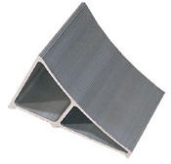 EALUM-7 Extruded Aluminum Chock Lightweight and easy to handle extruded aluminum chocks.
