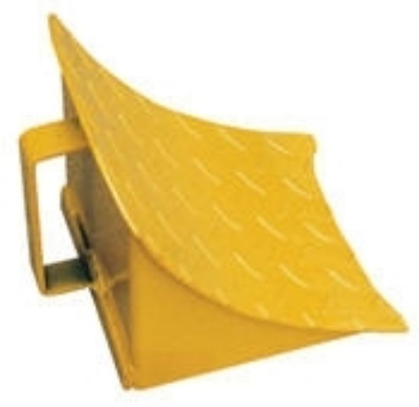Welded Steel Chock with handle