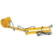 High Pressure Sodim Dock Lights for use in wet locations. Features a 40" adjustable arm front