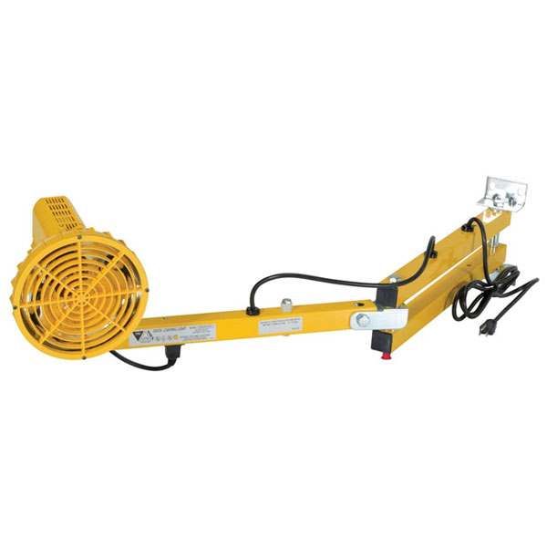 High Pressure Sodim Dock Lights for use in wet locations. Features a 40" adjustable arms