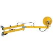 High Pressure Sodim Dock Lights for use in wet locations. Features a 40" adjustable arms rear