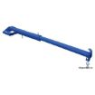 Telescoping economy fork truck boom