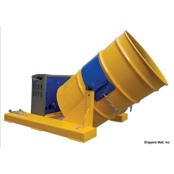 VS-DCR-205-12-DC - DC Powered Fork Truck Drum Carrier & Rotator 1200 Capacity
