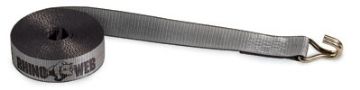 2" x 30' Rhino Winch Strap With 2" Narrow Wire Hook 263060 - 2" x 30' Rhino Winch Strap With 2" Narrow Wire Hook