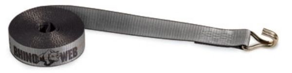 263060 - 2" x 30' Rhino Winch Strap With 2" Narrow Wire Hook
