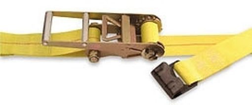 552721 - 3" x 27' Ratchet Strap With 4" Flat Hook