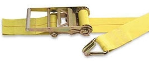 592736 - 4" x 27' Ratchet Strap With 3" Narrow Hook