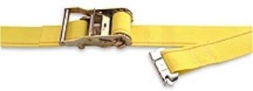 2" X 12' Logistic Ratchet Strap With Series E or A Spring Fitting 641201 - 2" X 12' Logistic Ratchet Strap With Series E or A Spring Fitting