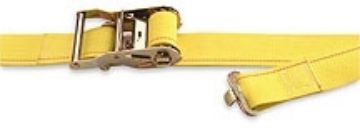 2" X 12' Logistic Ratchet Strap With 3/4" Hole F-Track Fitting 641203 - 2" X 12' Logistic Ratchet Strap With 3/4" Hole F-Track Fitting