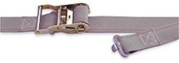 2" X 16' Logistic Ratchet Strap With 3/4" Hole F-Track Fitting 641603 - 2" X 16' Logistic Ratchet Strap With 3/4" Hole F-Track Fitting