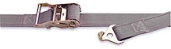 641635 - 2" X 16' Logistic Ratchet Strap With Plate Trailer Hook