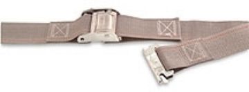 2" X 16' Logistic Cam Buckle Strap With Series E or A Spring Fitting 651601 - 2" X 16' Logistic Cam Buckle Strap With Series E or A Spring Fitting