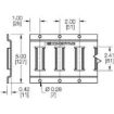 43002-060 - Series E Horizontal Track, Steel Gray Powder Coated, 60"