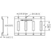 43003 - Series A Horizontal Track, Steel, Gray Powder Coated, 10'