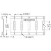 FE725-01 - Series A Horizontal Track, Aluminum, Natural Finish, 10'