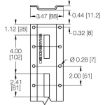 2025 - Series A Vertical Track, Steel, Powser Coated, 10'