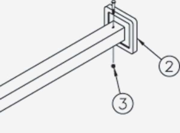 10121-1 - Bolt and Nut for Large Tube End