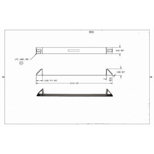 8656 - Standard Duty Coil Chock
