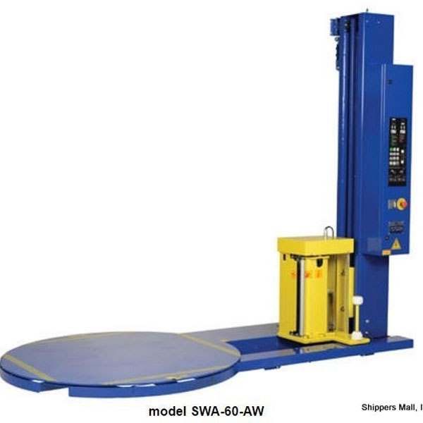 60" High Performance Auto-Wrap Stretch Wrap Machines 