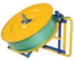 Wall mounted strapping and banding cart 5