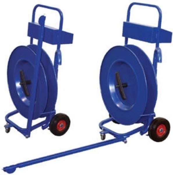 Manual Pallet Probe Strapping Cart