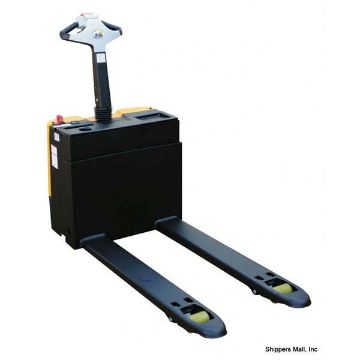 Electric Pallet Truck with 3300 lb Capacity - 25X47 Forks with Scale and AGM Batteries Electric Pallet Truck with 3300 lb Capacity - 25X47 Forks