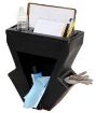 Pallet truck caddy storage compartment