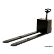 Electric Pallet Truck with 4500 lb Capacity - 27X96 Forks & Rider Platform