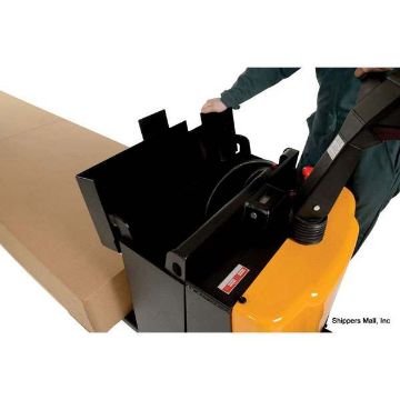 Electric Pallet Truck with 4500 lb Capacity - 96" long Forks 5 Electric Pallet Truck with 4500 lb Capacity - 27X96 Forks & Rider Platform 5
