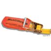 572720PAK - 2' x 27' Ratchet Strap With 2" Flat Hook & Strap Pak