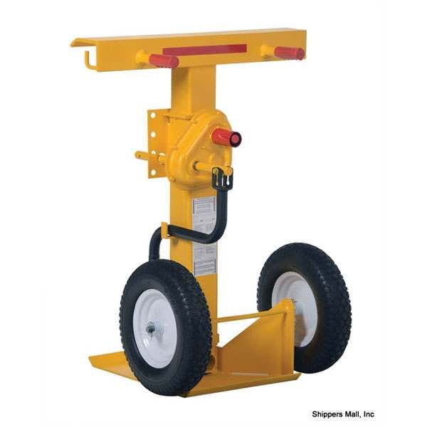 Stabilizing Trailer Jack Pneumatic Wheels 50 K