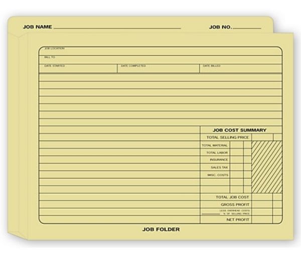 Expandable Job Folder
