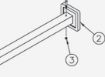 Picture of Bolt and Nut for Large Tube End