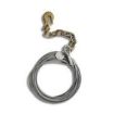 Kinedyne Wire Rope cable with short chain and clevis hook 1/4" X 30' 