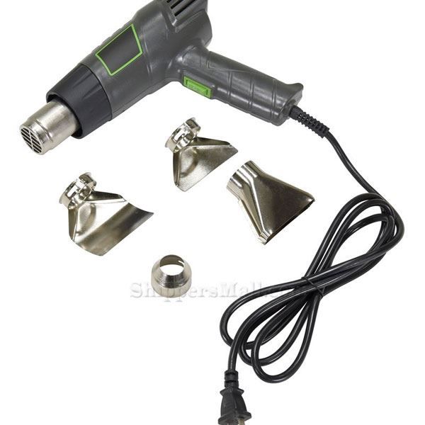 Electric Shrink wrap gun, 115 Volts, heats up to 900 degrees.
