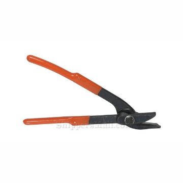 Metal strapping cutter for cutting up to .0.375 X 1" bands. PKG-C-1 Steel strapping cutter for cutting up to .0.375 x 1" bands. PKG-C-1