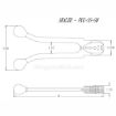 Steel strapping sealer for banding up to 3/8" & 1/2" DRW. PKG-SS-SM