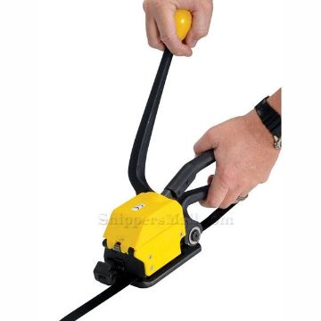 Poly Tensioner / Sealer / Cutter for straps 1/2" to 3/4" wide  bands. Part: PKG-ST Plastic Strapping Tensioner / Sealer / Cutter - 1/2" to 3/4" wide strapping - Part: PKG-TSCS-75