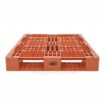 Plastic Pallet / Skid Color Coded, 40" X 48" stackable, washable Orange 2 Part: PLP2-4840