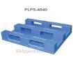 Blue plastic pallet 8,800 lb capacity. 2 Part:PLPS-4840