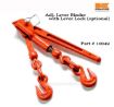 Adjustable Lever Binder with Locking Pin for 5/16" - 3/8" Chain - 10049