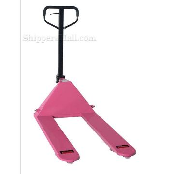 Pine Pallet Jack , Forks 27 X 48 PM5-2748-PINK is PINK PALLET TRUCK 5.5 K 27 X 48