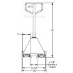 PM5-2748-PINK is PINK PALLET TRUCK 5.5 K 27 X 48 ; 5.5k DRW