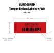 Sure-guard tamper tape specs