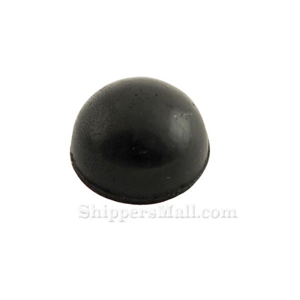 Rounded Rubber Dome Bumpers 0.75X0.75 Inch Protrusion