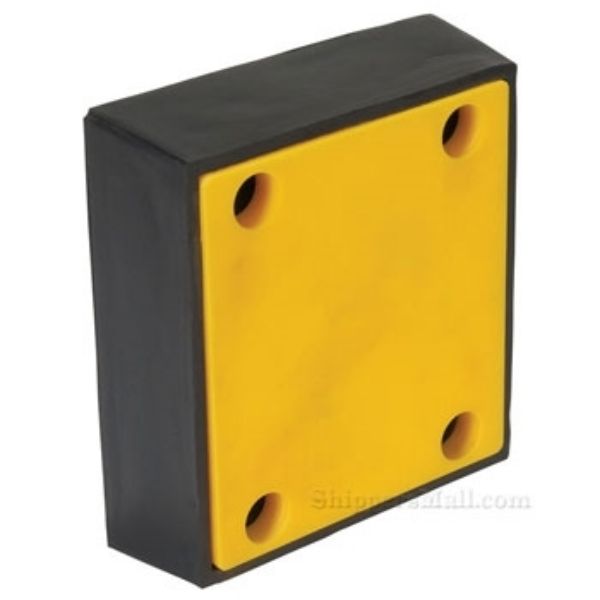 Pvc Face Molded Rubber Bumper 4X12X13
