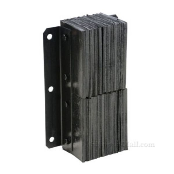 Vertical Dock Bumper made from used truck tires, Size: 20H X 11W X 6H